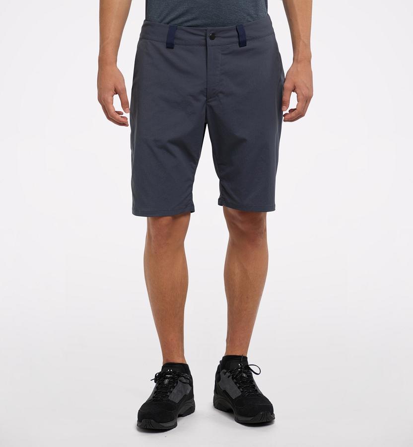 Haglöfs Mens Mid Solid Shorts Blue New Zealand 95820OHMP